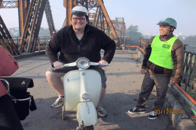 Hanoi city tour by motorbike/scooter