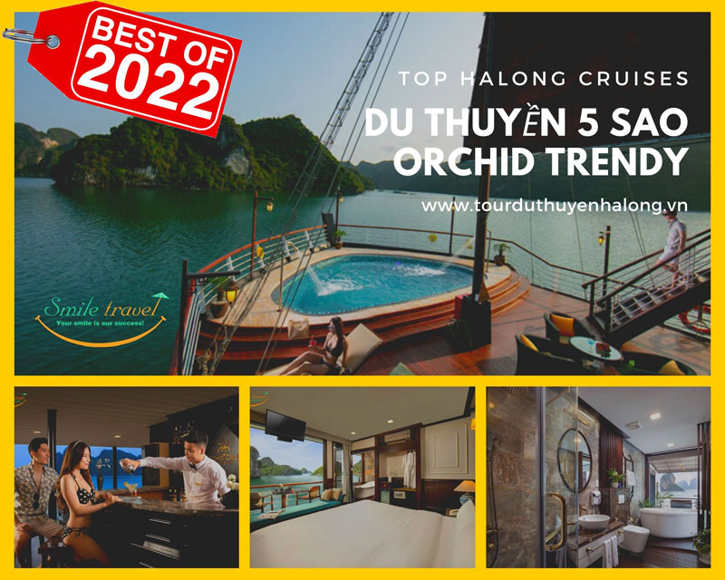 Du thuyền Orchid Trendy Cruise