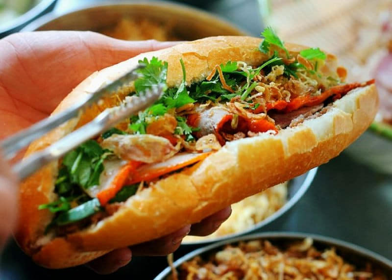 Banh mi Vietnam is the best food in the world.