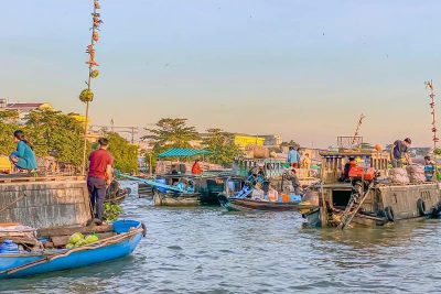 cai rang floating Market
