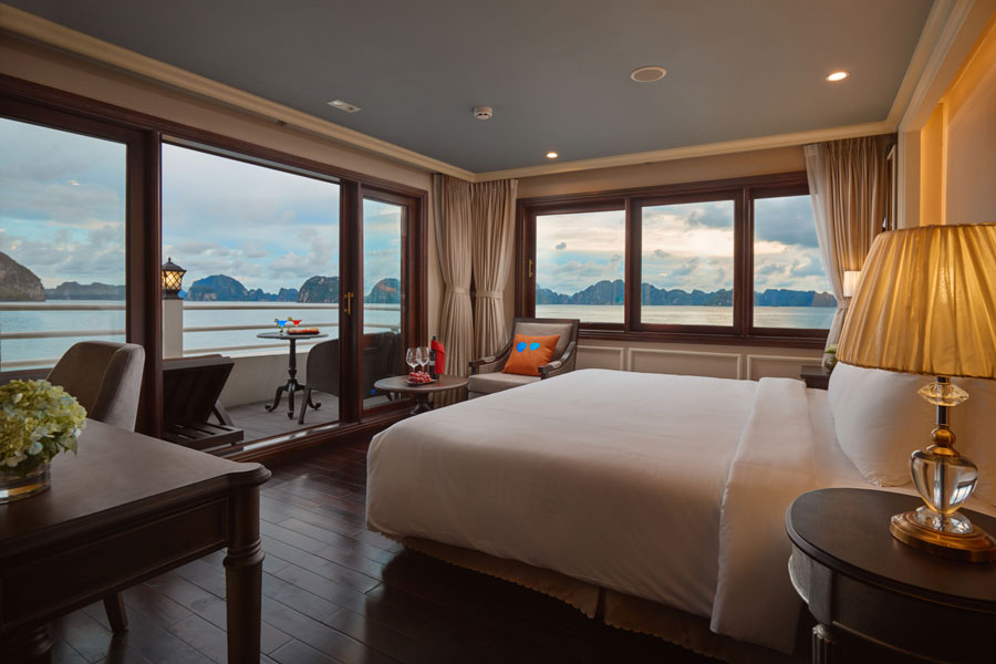 Phòng VIP- Du thuyền Athena Luxury Cruise