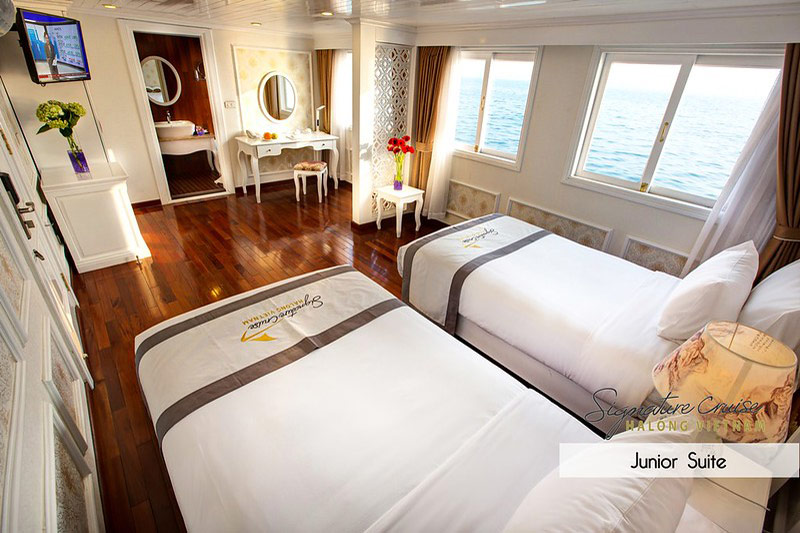 Tour 2D/1N on Signature Halong Cruise 5* Bai Tu Long Bay