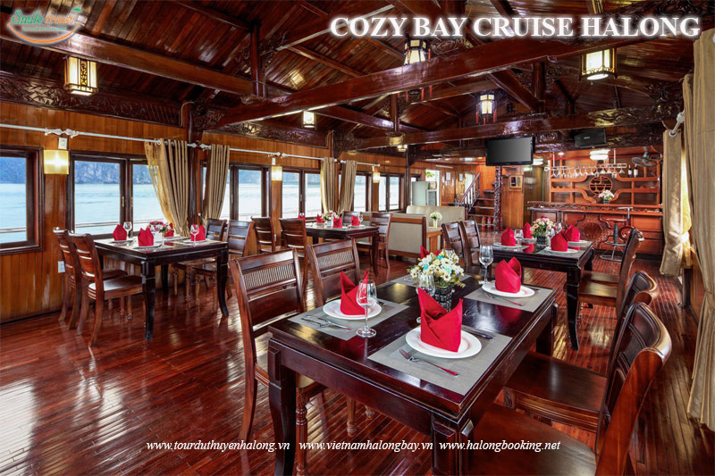 Halong Cozy Bay Cruise 3*, Cozy Bay Cruise 3* Halong Bay- Vietnamhalongbay.com