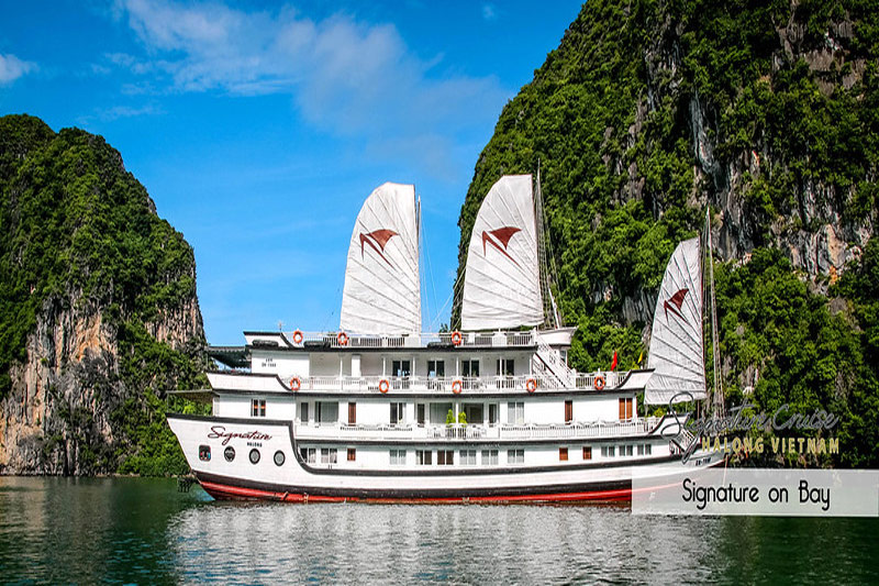 Overview-Signature Halong Cruise Bai Tu Long Bay 5*, Du Thuyền Signature Halong Cruise 5 Sao-Vietnamhalongbay.com