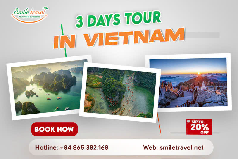 3 days tour in Vietnam: The most attractive itinerary for all tourists